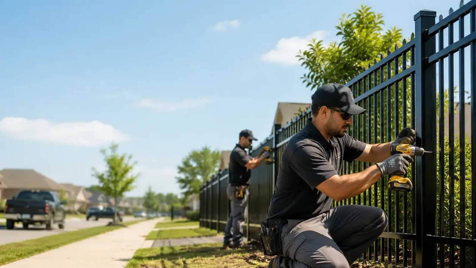 Metal Fence Installation in Moscow, TX